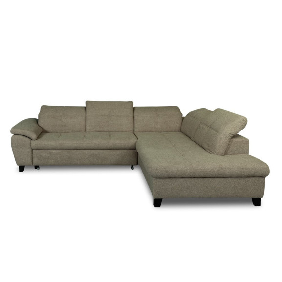 Coltar Extensibil Cu Otoman Mic 5 Locuri, Tetiere Reglabile, 280 Cm