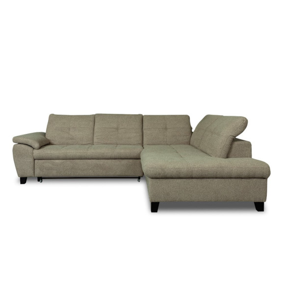 Coltar Extensibil Cu Otoman Mic 5 Locuri, Tetiere Reglabile, 280 Cm