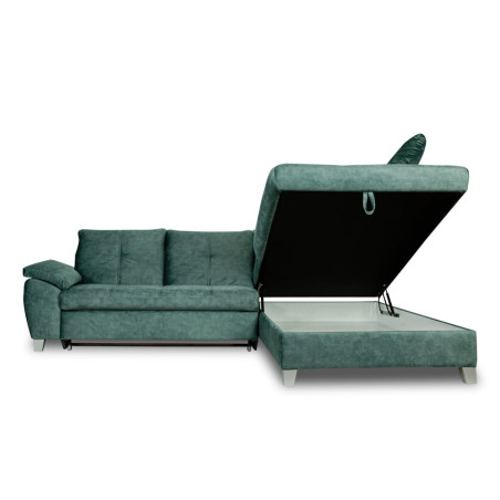 Coltar Extensibil Sevilia Cu Otoman Mic 5 Locuri, Tetiere Reglabile, 280 Cm-01