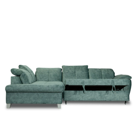 Coltar Extensibil Sevilia Cu Otoman Mic 5 Locuri, Tetiere Reglabile, 280 Cm-01