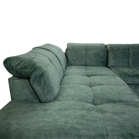 Coltar Extensibil Sevilia Cu Otoman Mic 5 Locuri, Tetiere Reglabile, 280 Cm-01