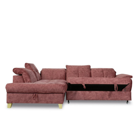 Coltar Extensibil Sevilia Cu Otoman Mic 5 Locuri, Tetiere Reglabile, 280 Cm-01