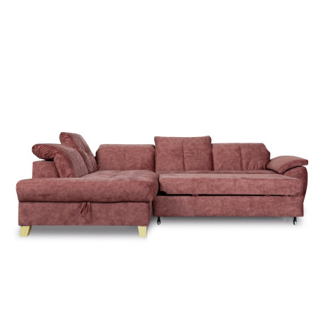 Coltar Extensibil Sevilia Cu Otoman Mic 5 Locuri, Tetiere Reglabile, 280 Cm-01