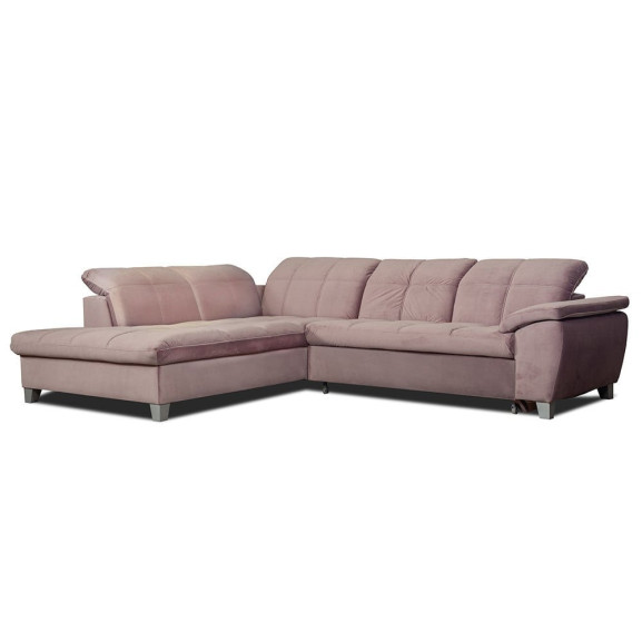 Coltar Extensibil Cu Otoman Mare 5 Locuri, Tetiere Reglabile, 300 Cm