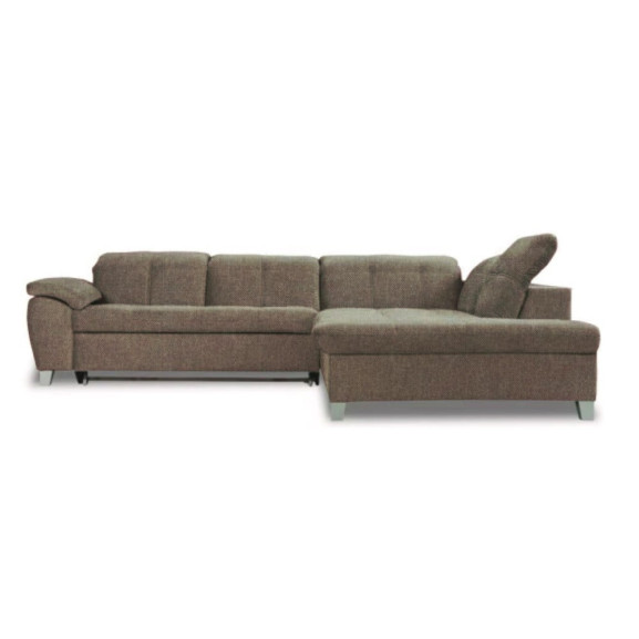 Coltar Extensibil Cu Otoman Mare 5 Locuri, Tetiere Reglabile, 300 Cm