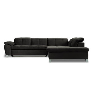 Coltar Extensibil Cu Otoman Mare 5 Locuri, Tetiere Reglabile, 300 Cm