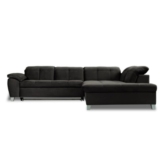 Coltar Extensibil Cu Otoman Mare 5 Locuri, Tetiere Reglabile, 300 Cm