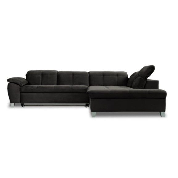 Coltar Extensibil Cu Otoman Mare 5 Locuri, Tetiere Reglabile, 300 Cm