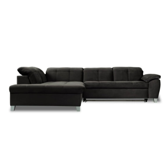 Coltar Extensibil Cu Otoman Mare 5 Locuri, Tetiere Reglabile, 300 Cm