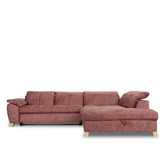 Coltar Extensibil Cu Otoman Mare 5 Locuri, Tetiere Reglabile, 300 Cm