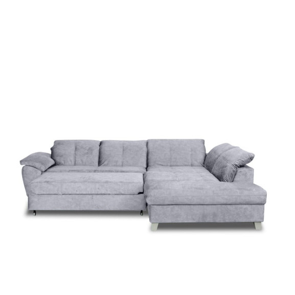 Coltar Extensibil Cu Otoman Mare 5 Locuri, Tetiere Reglabile, 300 Cm