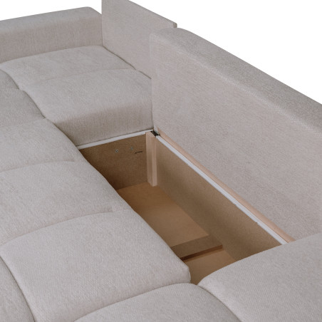 Coltar U Extensibil Luna, 6 Locuri, ETNA 4203, 330 Cm-01