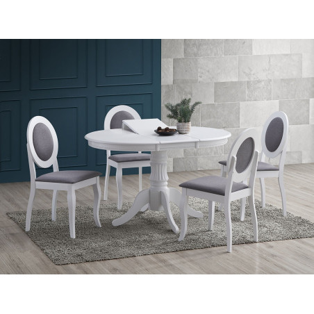 Scaun Belucci Alb Si Gri, 44.5 Cm-01