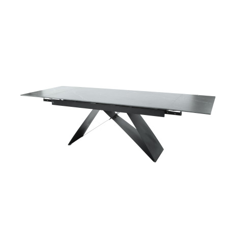 Masa Extensibila Vox Negru, 160 Cm-01