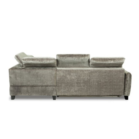 Coltar Extensibil Cu Otoman Dreapta Tiago, 5 Locuri, Tetiere Reglabile, Maro, 255 Cm-01