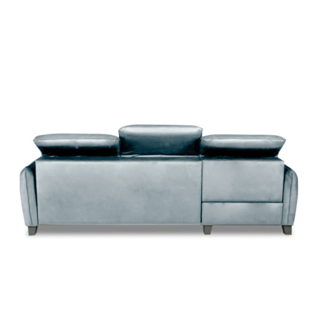 Coltar Extensibil Cu Insula Dreapta Cu Lada Tiago, 5 Locuri, Tetiere Reglabile, Gri, 243 Cm-01