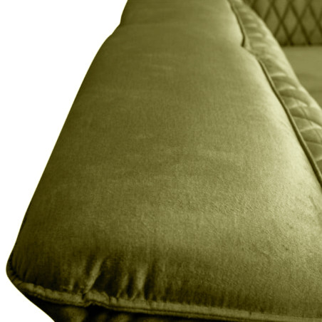 Coltar Extensibil Cu Otoman Stanga Cu Lada Tiago, 5 Locuri, Tetiere Reglabile, Colonial Si Verde Olive, 255 Cm-01