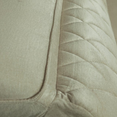 Coltar Extensibil Cu Otoman Dreapta Cu Lada Tiago, 5 Locuri, Tetiere Reglabile, Crem, 255 Cm-01