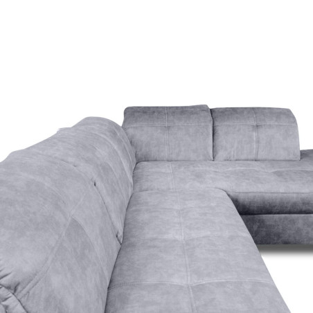 Coltar Extensibil Sevilia Cu Otoman Mic 5 Locuri, Tetiere Reglabile, 280 Cm-01