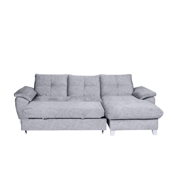 Coltar Extensibil Cu Insula Sevilia Lux, 5 Locuri, Tetiere Reglabile, 272 Cm