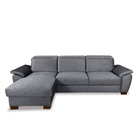 Coltar Extensibil Cu Insula Stanga Dax, 5 Locuri, Cu Lada De Depozitare, Gri, 300 Cm-01