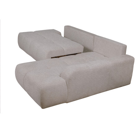 Coltar Extensibil Dreapta Luna, Lada Depozitare, 5 Locuri, ANTHOLOGY 15 SILVER, 264 Cm-01