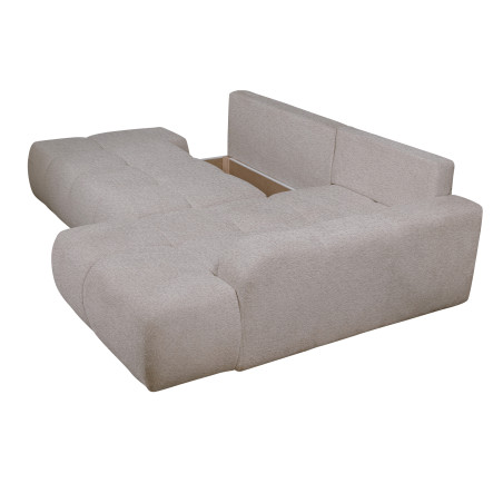 Coltar Extensibil Dreapta Luna, Lada Depozitare, 5 Locuri, ANTHOLOGY 15 SILVER, 264 Cm-01