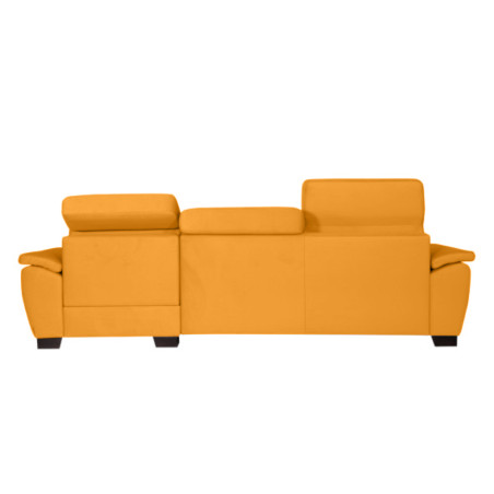 Coltar Extensibil Cu Insula Dreapta Dax, 5 Locuri, Lada De Depozitare, Galben, 300 Cm-01
