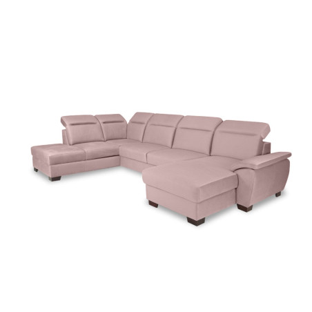 Coltar U Extensibil Cu Lada Dax, Stanga, Roz, 375 Cm-01