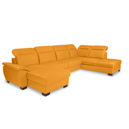 Coltar U Extensibil Cu Lada Dax, Dreapta, Galben, 375 Cm-01