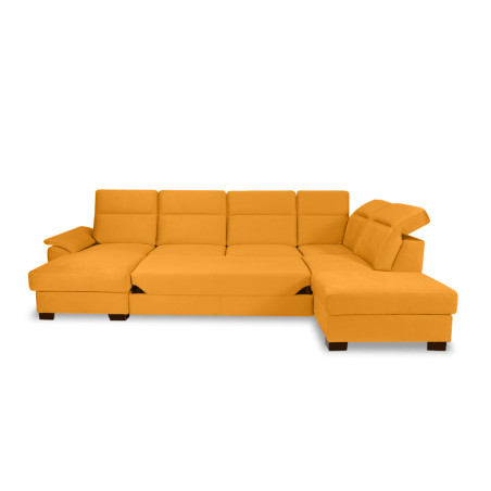 Coltar U Extensibil Cu Lada Dax, Dreapta, Galben, 375 Cm-01