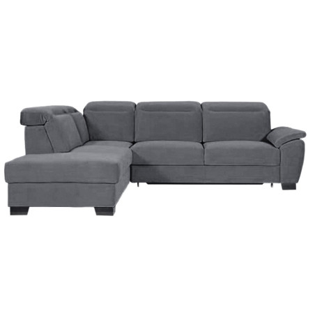 Coltar Extensibil Cu Otoman Stanga Dax, 5 Locuri, Lada Depozitare, Gri, 296 Cm-01