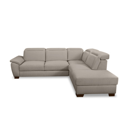 Coltar Extensibil Cu Otoman Dreapta Dax, 5 Locuri, Lada Depozitare, Bej, 296 Cm-01