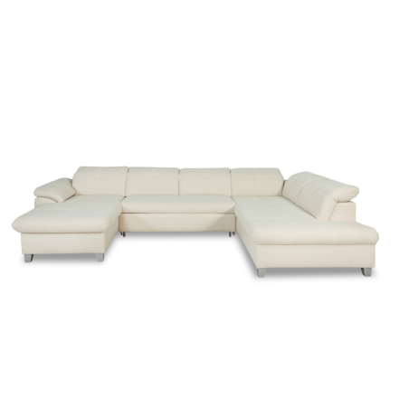 Coltar U Extensibil Sevilia Lux 6 Locuri, Tetiere Reglabile, 355 Cm-01