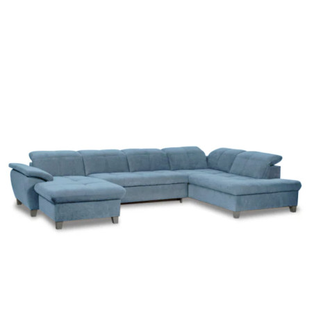 Coltar U Extensibil Sevilia Lux 6 Locuri, Tetiere Reglabile, 355 Cm-01