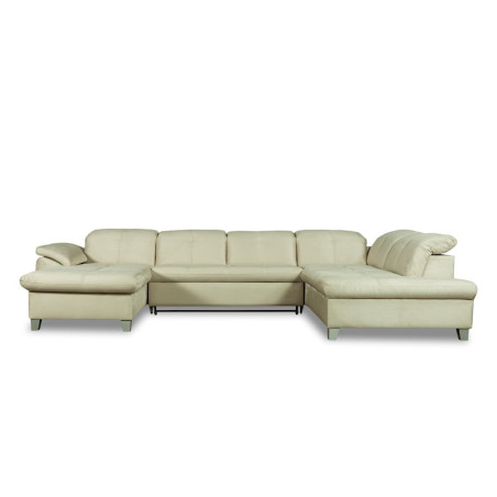 Coltar U Extensibil Sevilia Lux 6 Locuri, Tetiere Reglabile, 355 Cm-01