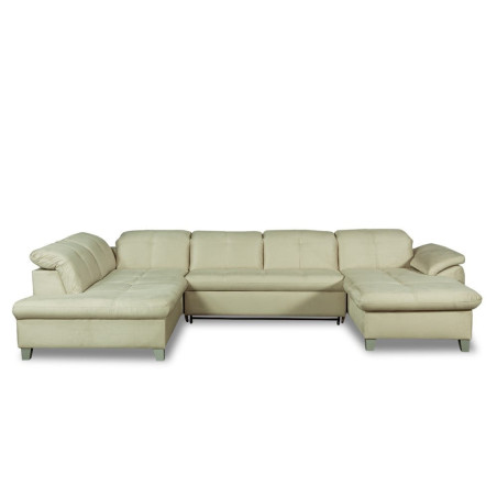 Coltar U Extensibil Sevilia Lux 6 Locuri, Tetiere Reglabile, 355 Cm-01