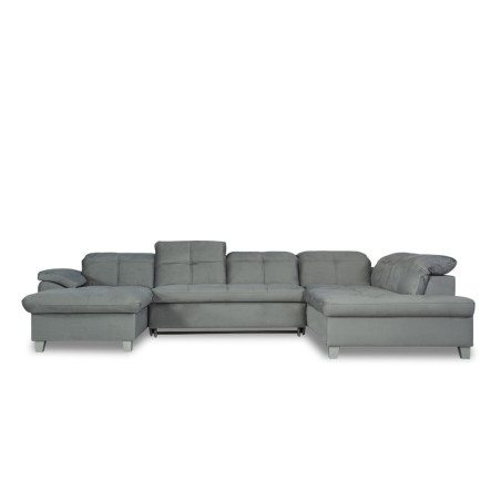 Coltar U Extensibil Sevilia Lux 6 Locuri, Tetiere Reglabile, 355 Cm-01