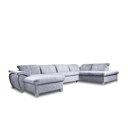 Coltar U Extensibil Sevilia Lux 6 Locuri, Tetiere Reglabile, 355 Cm-01