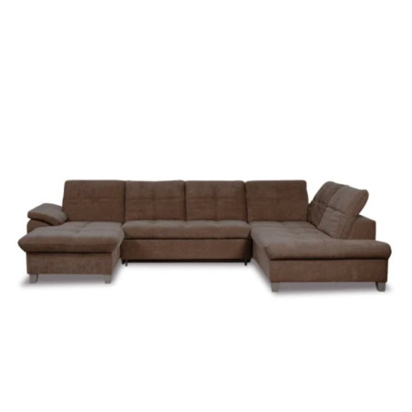 Coltar U Extensibil Sevilia Lux 6 Locuri, Tetiere Reglabile, 355 Cm-01