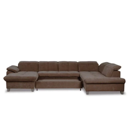 Coltar U Extensibil Sevilia Lux 6 Locuri, Tetiere Reglabile, 355 Cm-01
