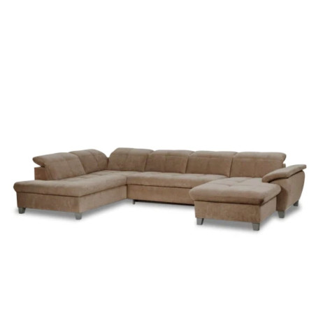 Coltar U Extensibil Sevilia Lux 6 Locuri, Tetiere Reglabile, 355 Cm-01