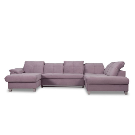 Coltar U Extensibil Sevilia Lux 6 Locuri, Tetiere Reglabile, 355 Cm-01