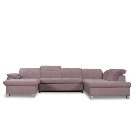 Coltar U Extensibil Sevilia Lux 6 Locuri, Tetiere Reglabile, 355 Cm-01