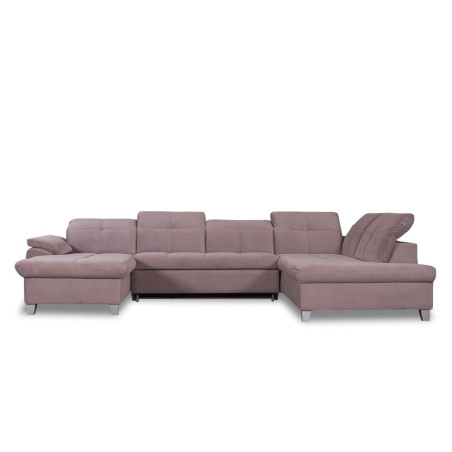 Coltar U Extensibil Sevilia Lux 6 Locuri, Tetiere Reglabile, 355 Cm-01