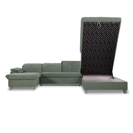 Coltar U Extensibil Sevilia Lux 6 Locuri, Tetiere Reglabile, 355 Cm-01