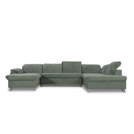 Coltar U Extensibil Sevilia Lux 6 Locuri, Tetiere Reglabile, 355 Cm-01