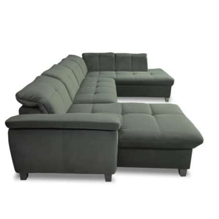 Coltar U Extensibil Sevilia Lux 6 Locuri, Tetiere Reglabile, 355 Cm-01