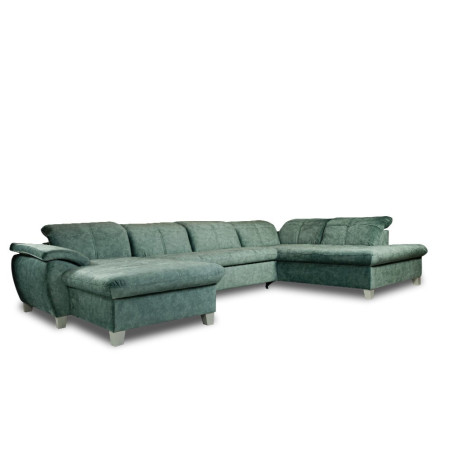 Coltar U Extensibil Sevilia Lux 6 Locuri, Tetiere Reglabile, 355 Cm-01
