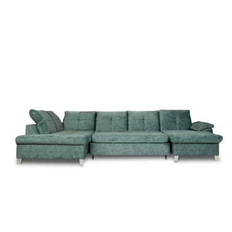 Coltar U Extensibil Sevilia Lux 6 Locuri, Tetiere Reglabile, 355 Cm-01
